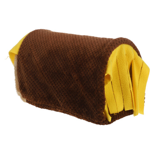 5Pcs Soft Plush Hamster Hideout Tunnel Coffee Cozy Rest Nest 1