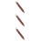 3Pcs Versatile Brown Pottery Foot Shaper Clay Tools 8