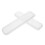 4Pcs Clear Plastic Utensil Case with Fork Spoon Compartments 2
