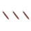 3Pcs Versatile Brown Pottery Foot Shaper Clay Tools 4