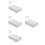 4Pièces ABS Gris Pour Cacher Argent Petits Objets 10