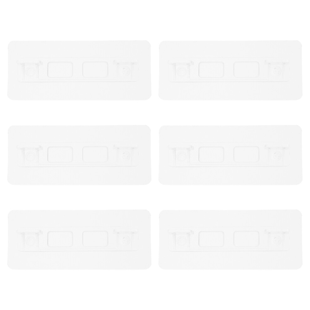 18Pcs Adhesive Baby Gate Mounting Kit Transparent Pe For Child Safety Vaguelly