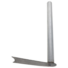 3Pcs Silver Metal Hand Hoe Garden Tool for Soil Loosening and Weeding