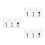 3Stk Transparent Besteckhalter Küchenarbeitsplatte Organizer 8