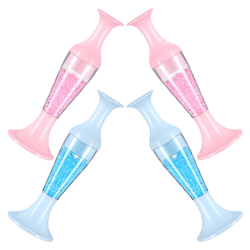 8Pcs Dotting Tools Nail Art Pens Assorted Colors Plastic DIY Craft 2