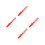 4Pièces Bâtons Stirrer Rouge ABS Pour Usage 4