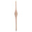 5Pcs French Style Wood Rolling Pins Ergonomic Light Brown Bread Roller 1