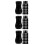 60Pcs Black PVC Blind Cord Pull Handles for Window Blinds and Curtains 3