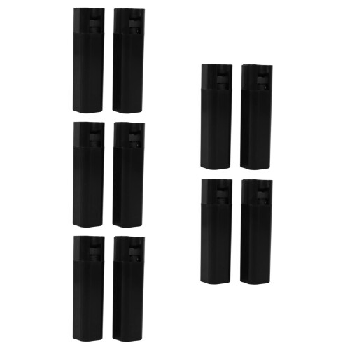 10Pcs Window Blind Cord Pull Ends Black Plastic 2