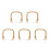 5Pcs Brown Rattan Teapot Handles Replaceable Universal Fit Replacement 10