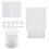 2Sets White Vertical Blind Chain & Slat Accessories Plastic Repair Set 8