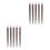 10Pairs Creative Wood Chopsticks Printed Set for Home Use Light Brown 4
