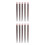 10Pairs Creative Wood Chopsticks Printed Set for Home Use Light Brown 3