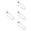 4Pcs White Plastic Bathtub Drain Pipe Tub Waste Connector Flexible Kit 4