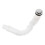 4Pcs White Plastic Bathtub Drain Pipe Tub Waste Connector Flexible Kit 3