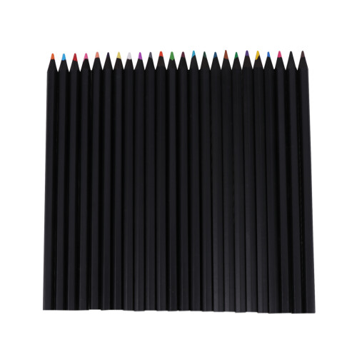 3Sets Colored Pencils with Black Storage Box, Safe Non-Fade Art Tools