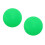 2Pcs Light Green Acrylic Turntable Slipmats Anti-Static Vibration Pads 5