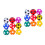 2Sets Space-Saving Plastic Mini Table Soccer Balls for Home and Office 4