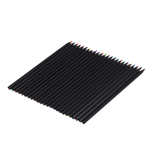 3Sets Colored Pencils with Black Storage Box, Safe Non-Fade Art Tools 1