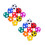 2Sets Space-Saving Plastic Mini Table Soccer Balls for Home and Office 7