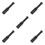 5Pcs Wood Vegetable Muddler Black Fermentation Stick Kitchen Utensil 8