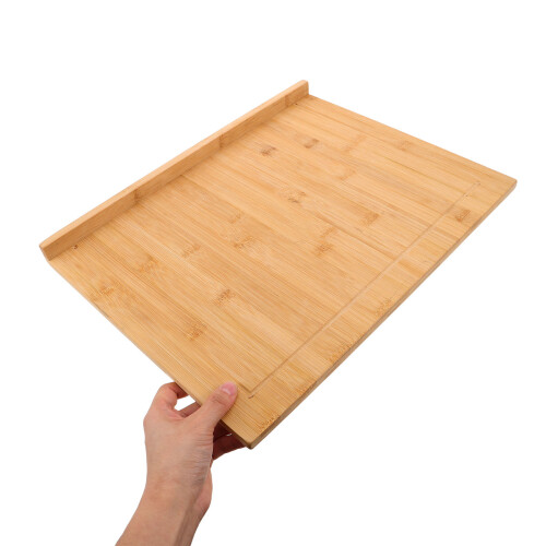 Large Multi-Function Wooden Cutting Board Food Safe Over Sink 2