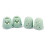 8Pcs Silicone Guitar Finger Covers Green for Comfortable Playing Use 3
