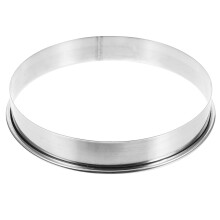 2Pcs Stainless Steel Pizza Cutter Rings Silver for Homemade Pizza Kit