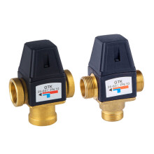 Black Copper Shower Valve with Control for Safe Use