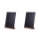 2Pièces Mini Tableaux Réutilisables Support Stable En Bois 5