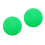2Pcs Light Green Acrylic Turntable Slipmats Anti-Static Vibration Pads 4