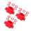 18St Plastic Schroefmoeren Rood Voor Halters Fitnesstraining 5