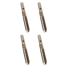 8Pcs Professional Lyre Harp Pegs Silver Durable Instrument Accessories