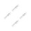 4Pcs Transparent Powder Pump Dispenser Bottles Plastic Spray Design 8