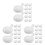 36Pcs White Tpr Bubble Inserts for DIY Plushies Stress Toy Replacement 9