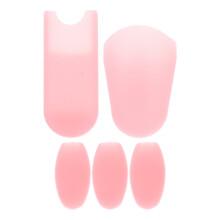 5Pcs Universal Pink Silicone Saxophone Thumb Rest Cushion Set
