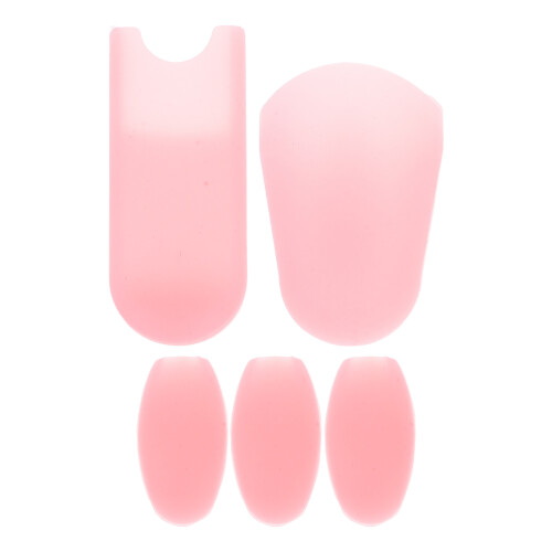 5Pcs Universal Pink Silicone Saxophone Thumb Rest Cushion Set