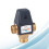 Black Copper Shower Valve with Control for Safe Use 3