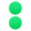 2Pcs Light Green Acrylic Turntable Slipmats Anti-Static Vibration Pads 6