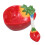 2Sets Charming Ceramic Bowls with Spoon Multicolor Kitchen Decor Serve 3