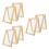 6Pcs Natural Wood Paper Making Frames with DIY Crafts 4