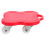 2Pièces Diable Portable Rouge ABS Pour Lourds Sans Effort 2