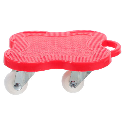 2Pièces Diable Portable Rouge ABS Pour Lourds Sans Effort 1