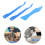 3Sets Blue Glass Crafting Foil Burnisher Plastic Hand Tool 9