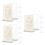 18Pcs Acrylic Tabletop Sign Holders Transparent Document Stands 5
