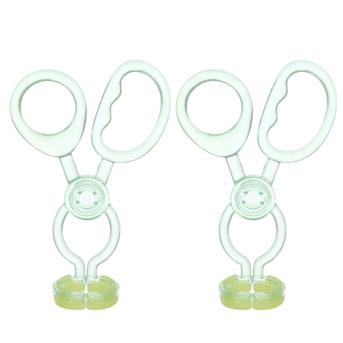 6Pcs Portable Light Green Invisible Lens Applicator Tool for Daily Use