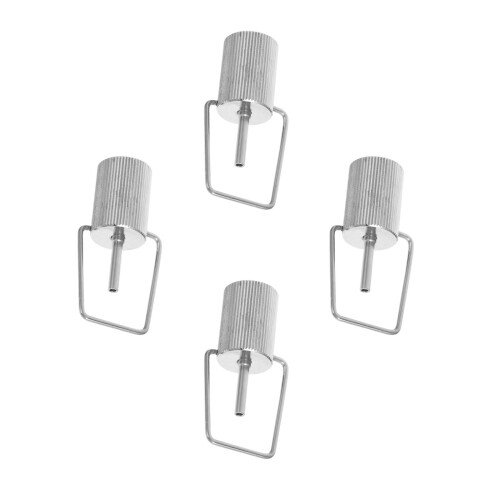 4Pcs Silver Gas Canister Adapter Copper Camping Converter Head Durable 2
