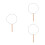 3Pcs Unfinished Handmade Fan Frame Palace Style for Easy Assembly 9