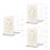 18Pcs Acrylic Tabletop Sign Holders Transparent Document Stands 4