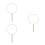 3Pcs Unfinished Handmade Fan Frame Palace Style for Easy Assembly 4